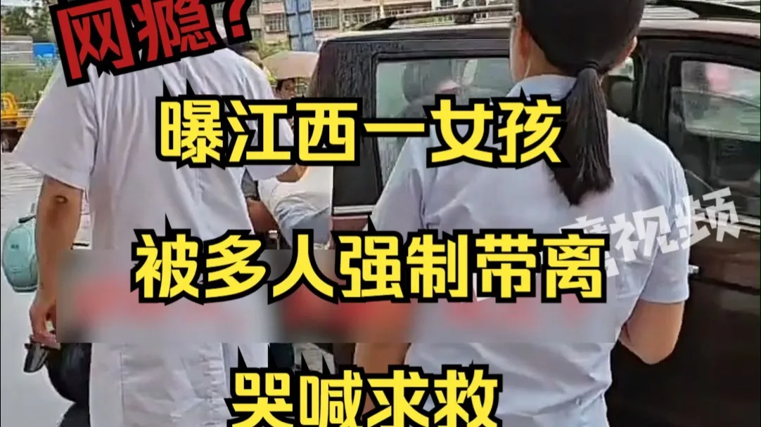 曝江西一女孩被多人强制带离哭喊求救,“她有网瘾,被父母送进机构改造”
